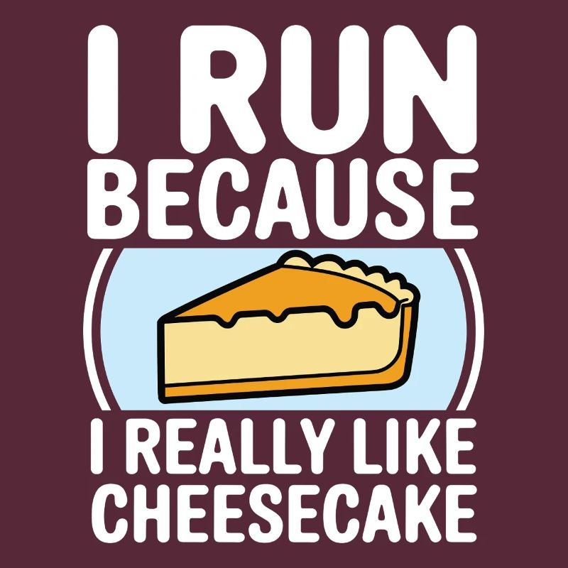 Je cours parce que j’aime beaucoup Cheesecake Joggin