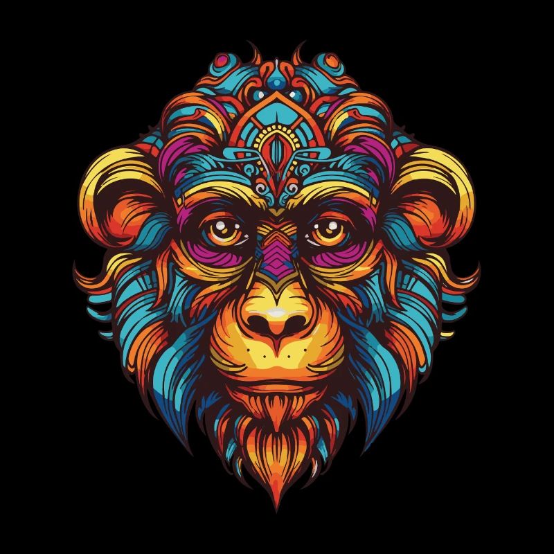 Portrait de singe