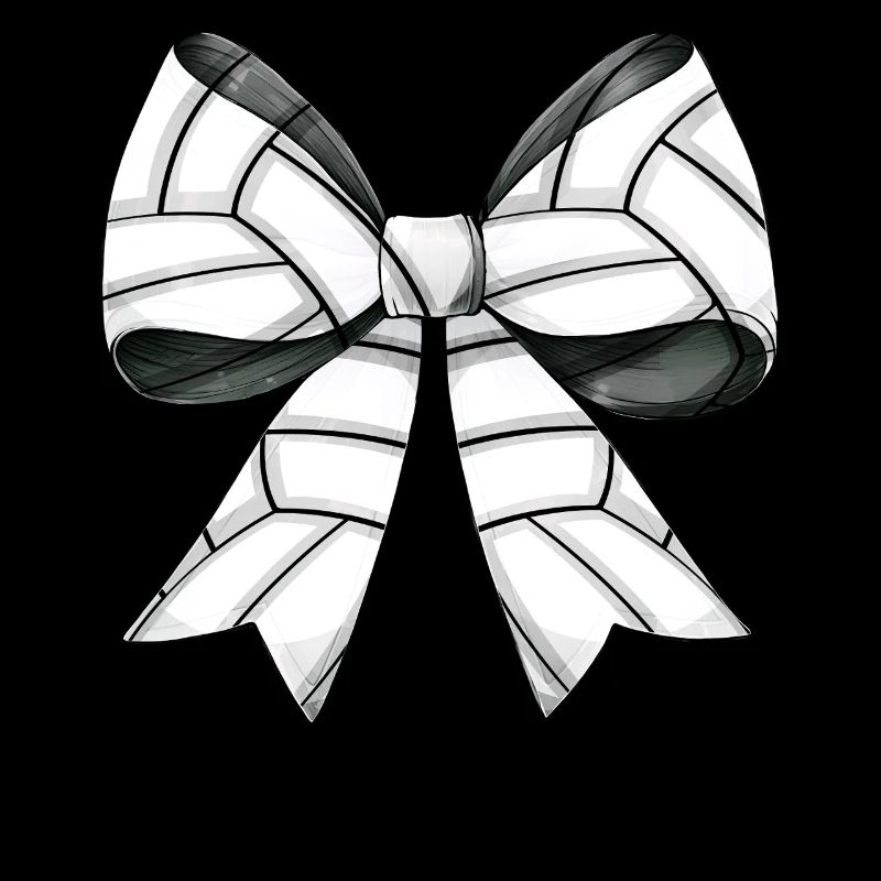 Coquette Bow Volleyball Pattern Mothers Day