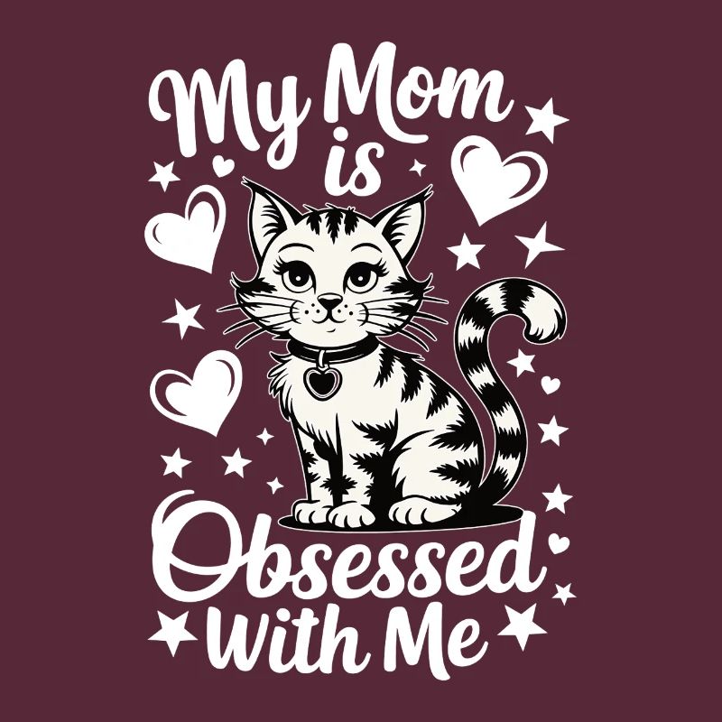Ma mère est obsédée par moi - le design de chat