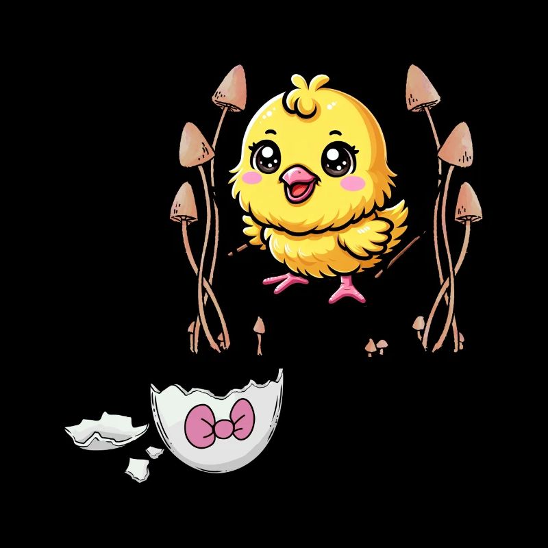 Chick Easter Kids Child Eggshell Baby Chicken