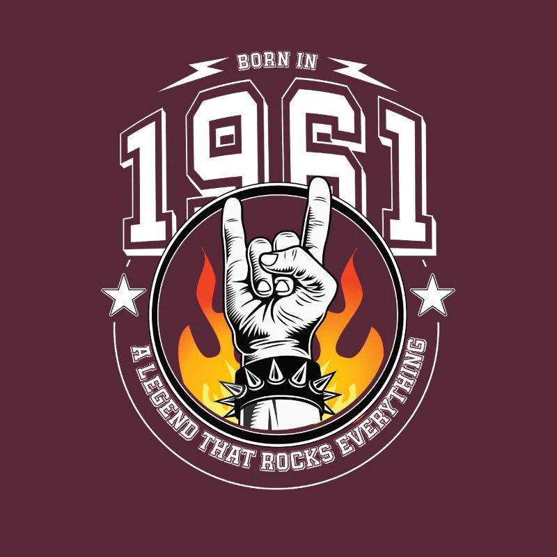 1961 Birthday, rocks everything