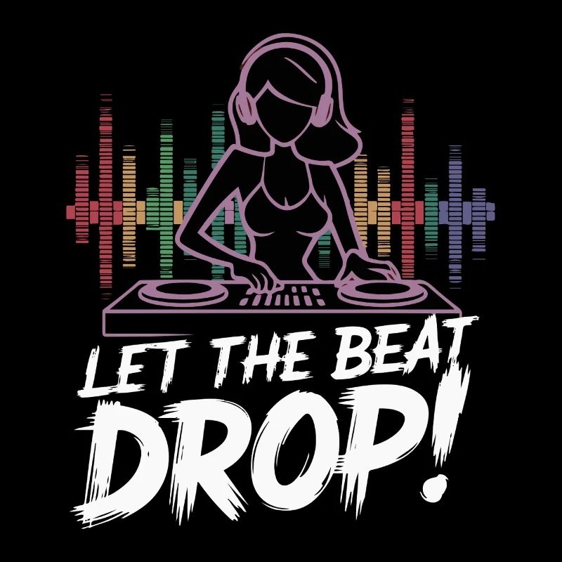 COOL TSHIRT, LET THE BEAT