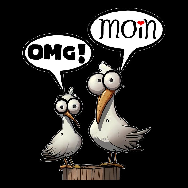 Die Bäädden Möwen - Möwe omg moin
