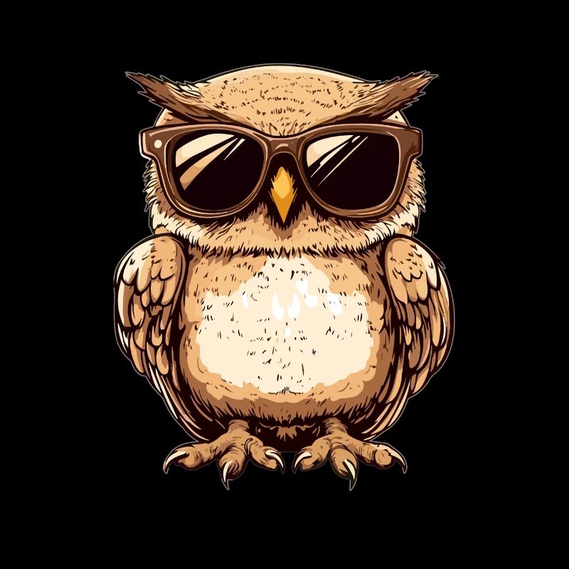 Coole Eule