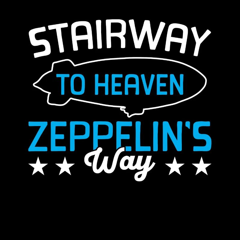 Dirigeable Zeppelin vintage 70 ans