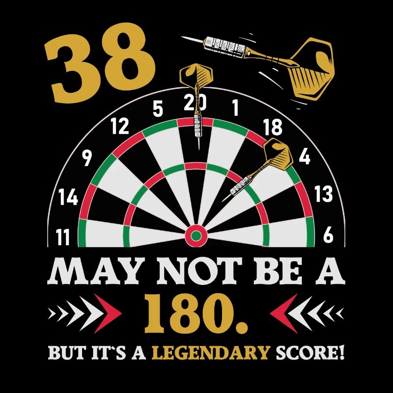 Pas 180 mais un classique 38e anniversaire : fléchettes