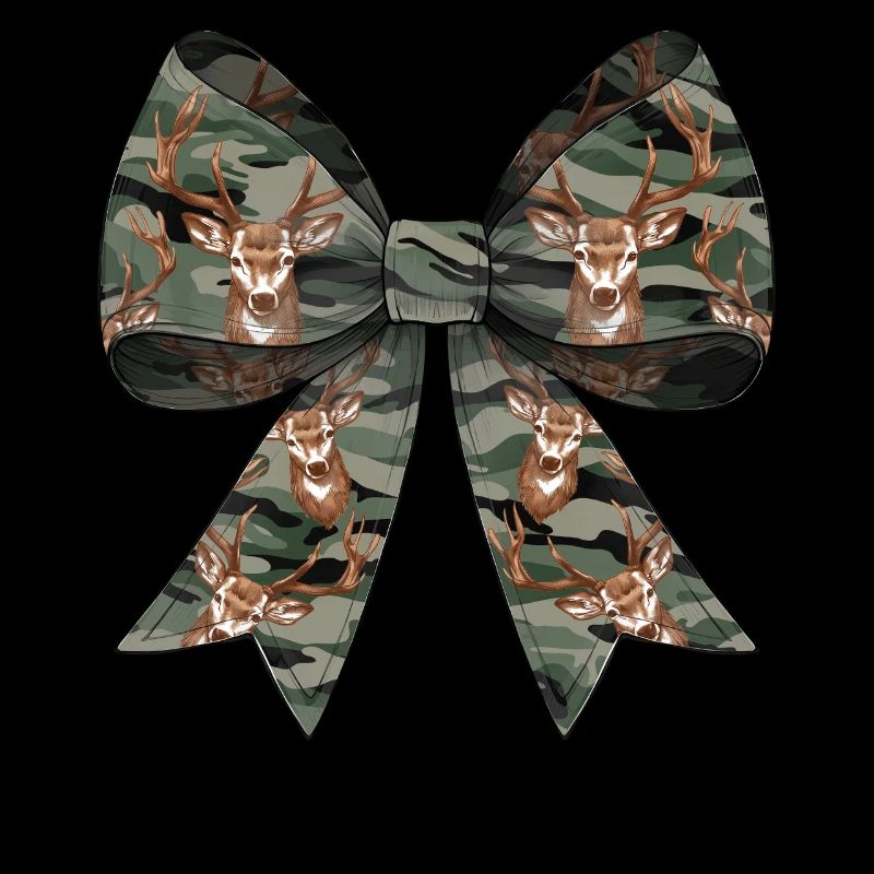 Coquette arc cerf chasse Camouflage ruban