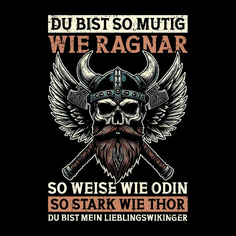 Wikinger Papa Vatertag Vaterschaft Elternteil