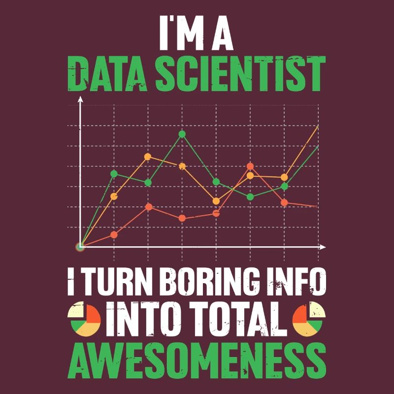 Ich bin ein Data Scientist Spreadsheet Lustige Daten