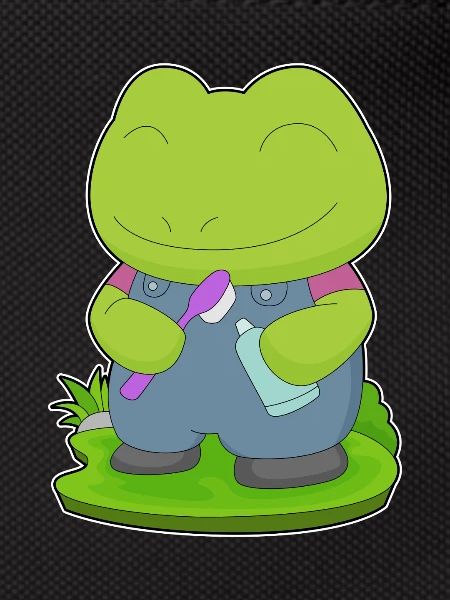 Frog Toothbrush