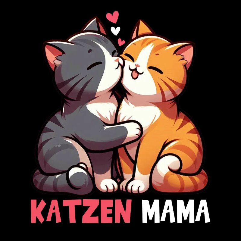 Katzen Mama Muttertag Elternteil Mama