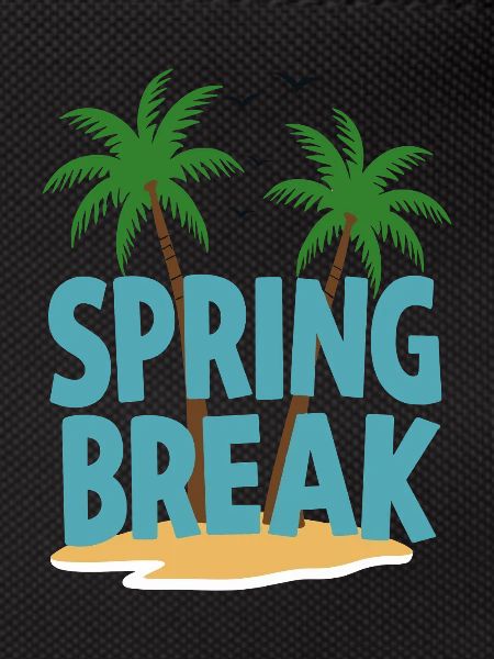Spring Break Palmen Strand