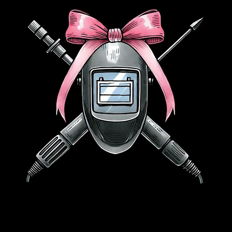 Coquette Bow Welding Welder Weld Pink