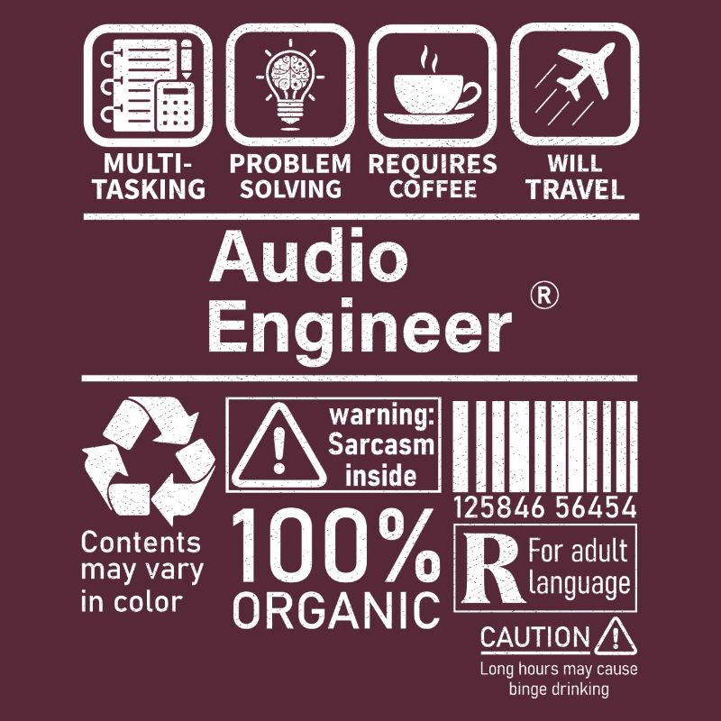 Audio Engineer multi tasking problem solving