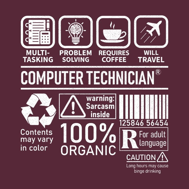 Technicien en informatique multitâche résolution de problèmes