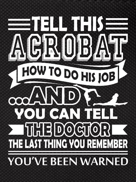 Acrobat Funny Acrobat