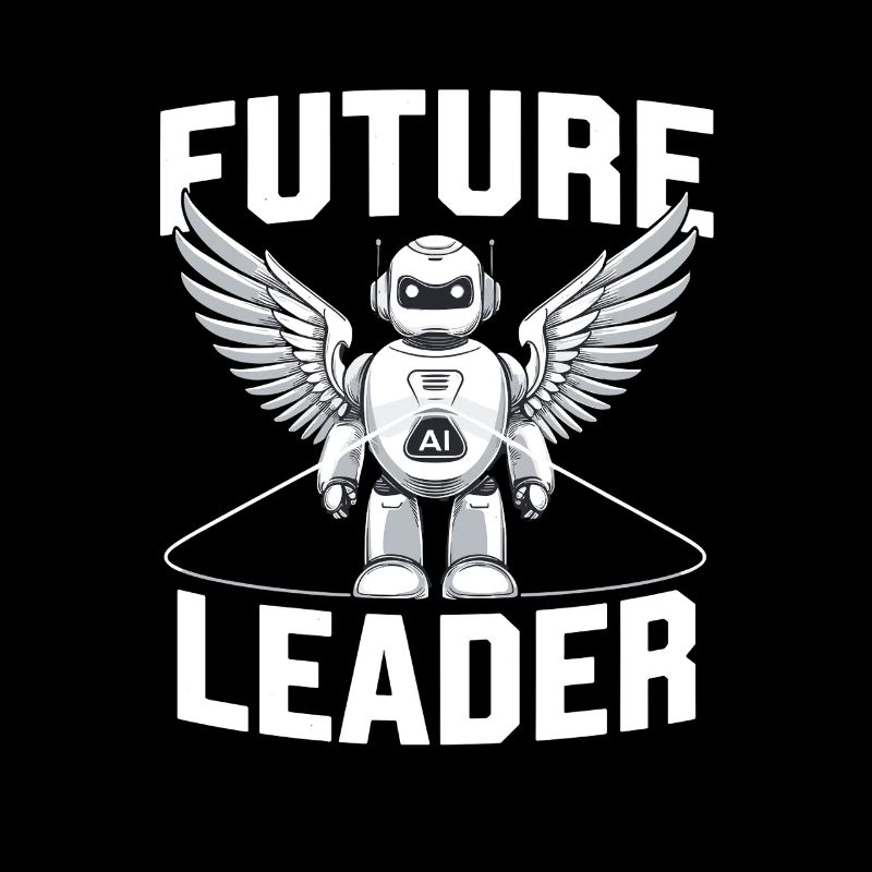 Future Leader AI Robot with Wings