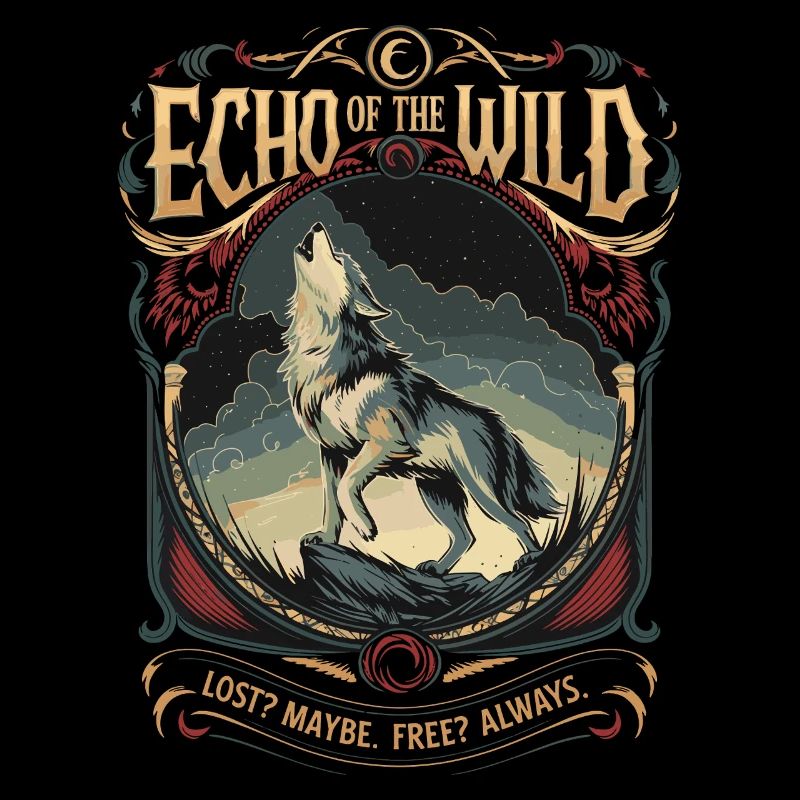 Echo der Wildnis | Heulender Wolf & Freiheit
