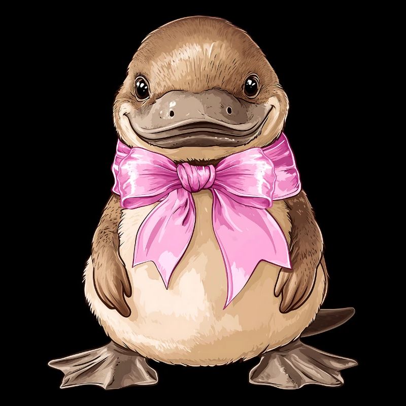 Coquette Bogen Schnabeltier Mädchen Mama Muttertag