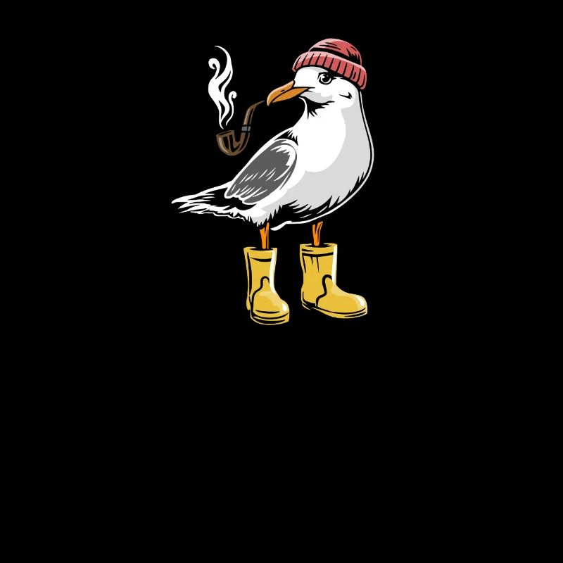 Möwe - Sabbel nich dat geit - Nordsee - Geschenk