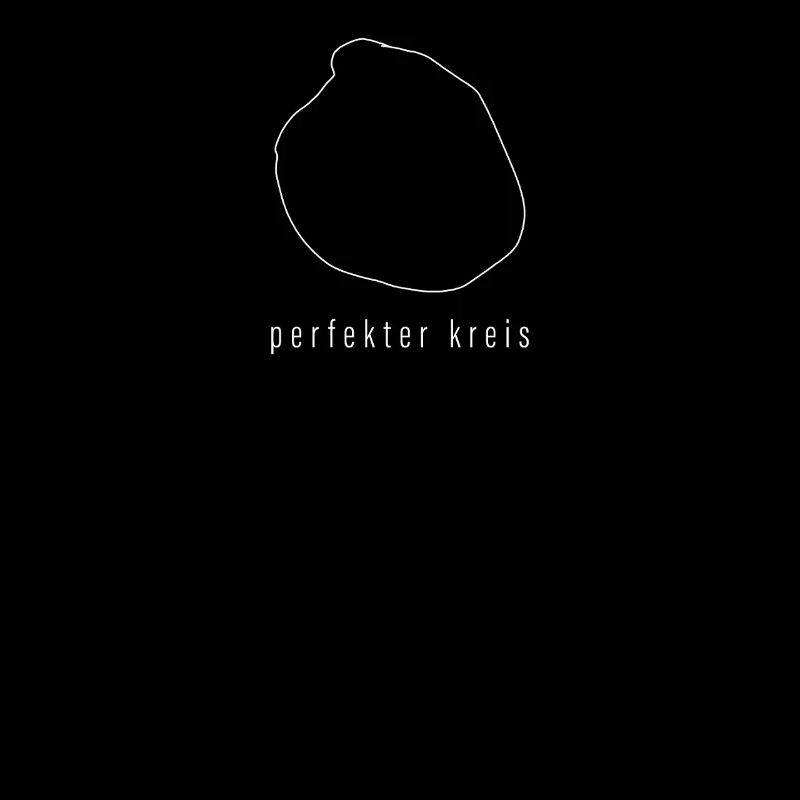 Perfekter Kreis Ironisches Minimal Absurder Humor