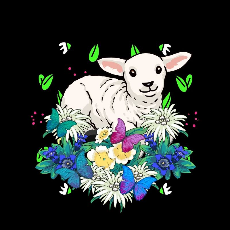 Easter Lamb Lambs Easter Children Child Sheep