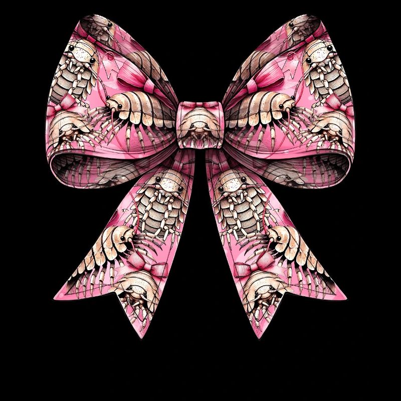 Coquette arc isopodes bug motif fille maman