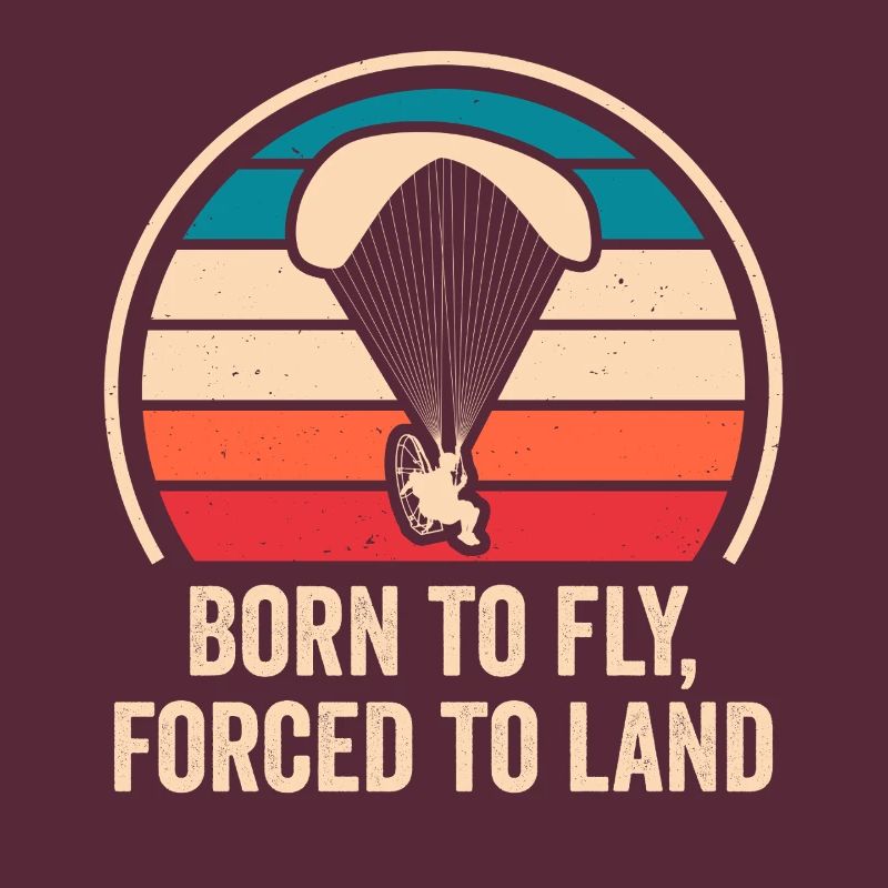 Born To Fly Forcé D’atterrir Paramoteur