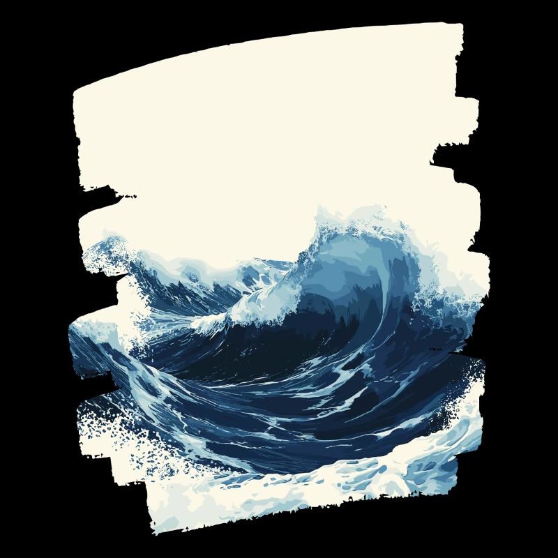 Les vagues et la mer
