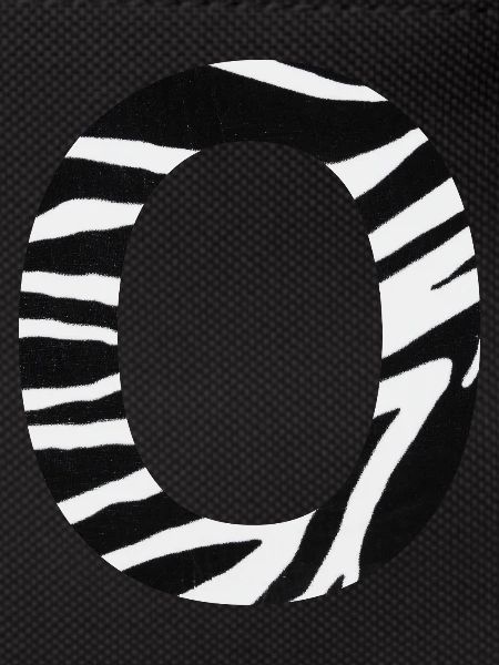 Letter o zebra