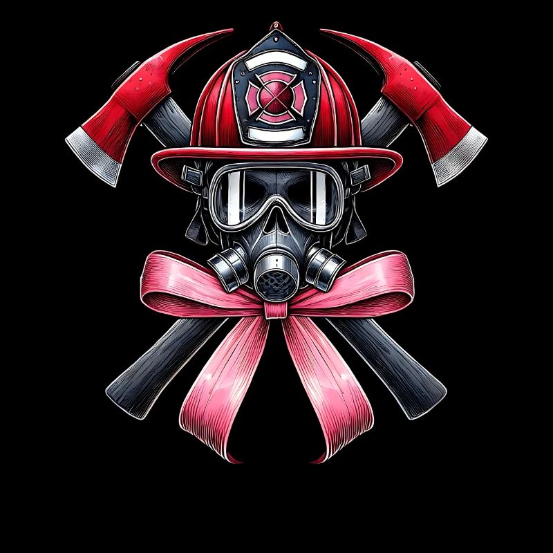 Coquette Bow Firefighter Firefighter Mom