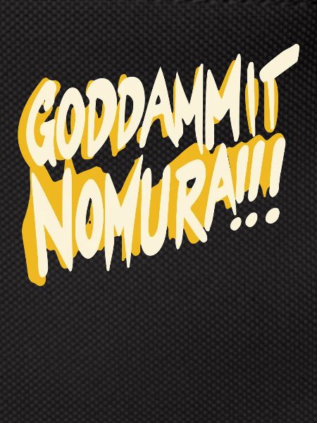 Goddammit Nomura – Yellow Design