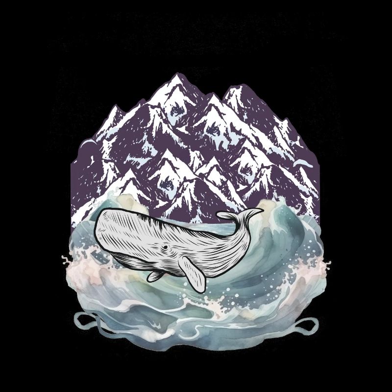 Mammifère marin Baleine Poisson Mer