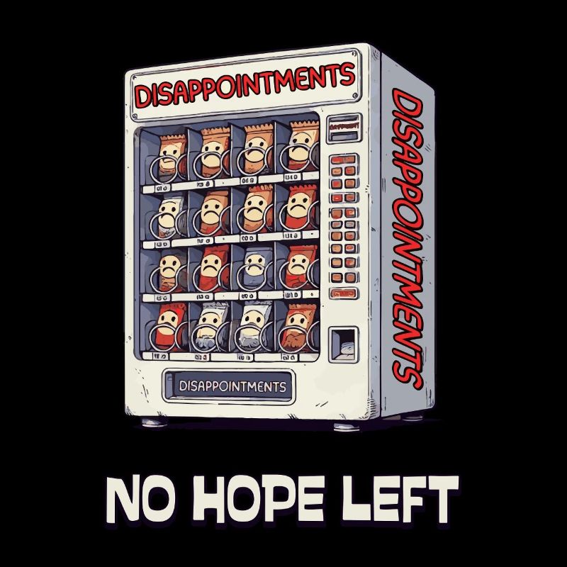 Plus d’espoir – Que des déceptions dans la machine