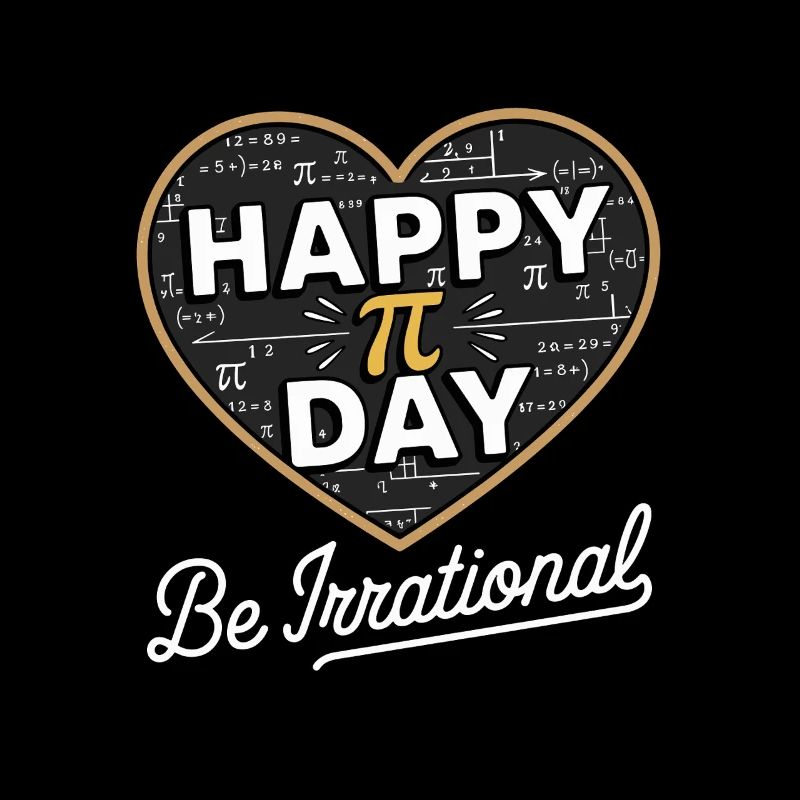 Happy Pi Day Be Irrational Math Lover