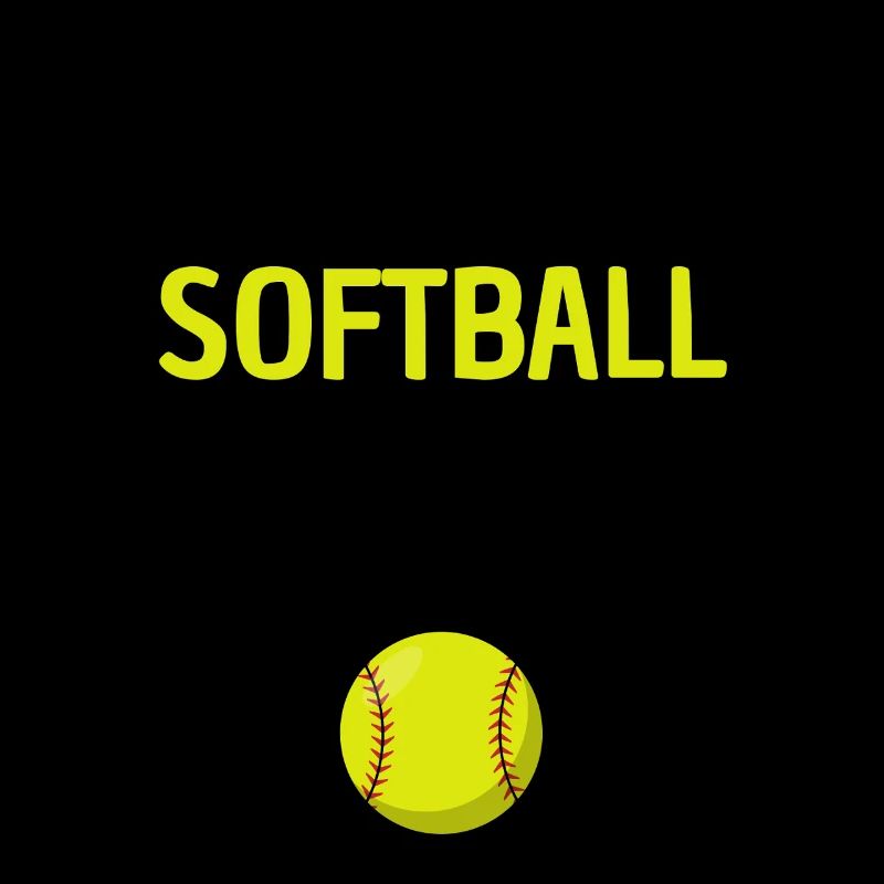 Softball Mama Spruch Softball Mutter
