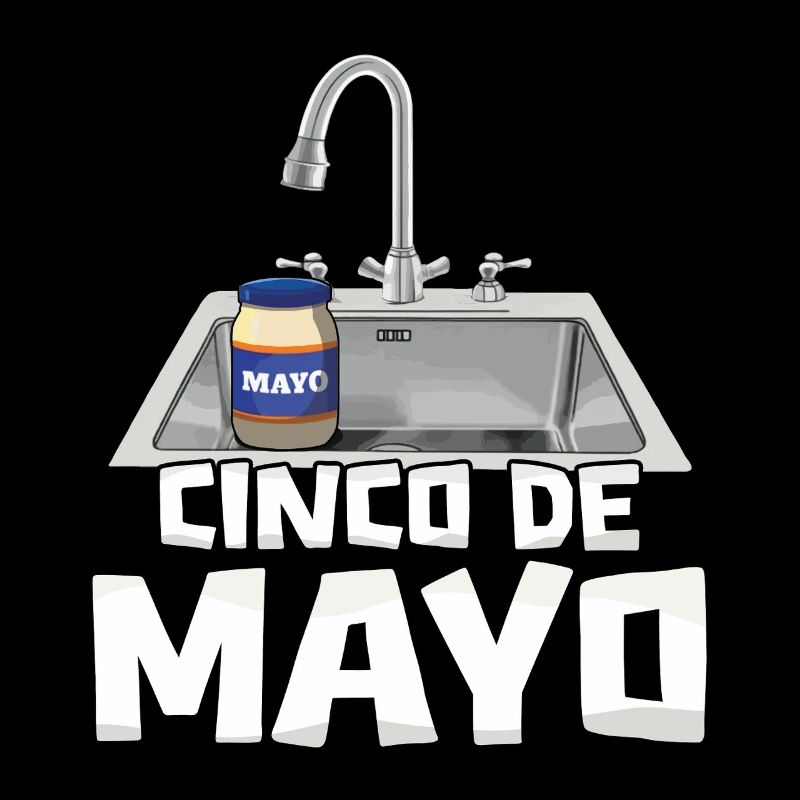 Cinco De Mayo Funny Motif De Lavabo