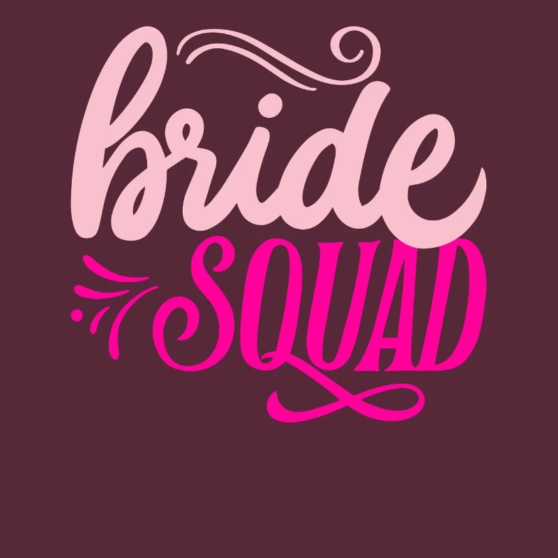 BRIDE SQUAD EVJF Team de La Mariée équipe copines
