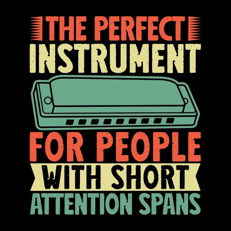 Funny Harmonica Player For People