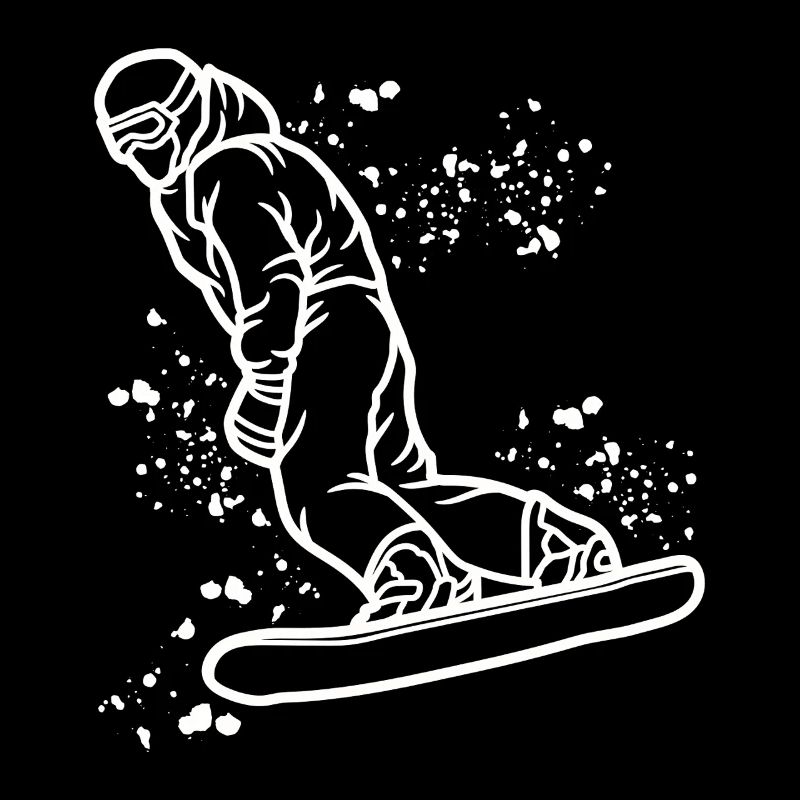 Snowboarder Snowboarding Snowboard