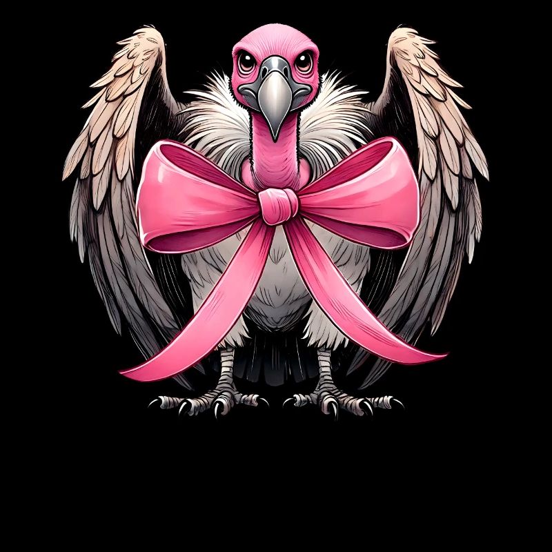 Coquette Bogen Geier Vogel Mädchen Mama rosa