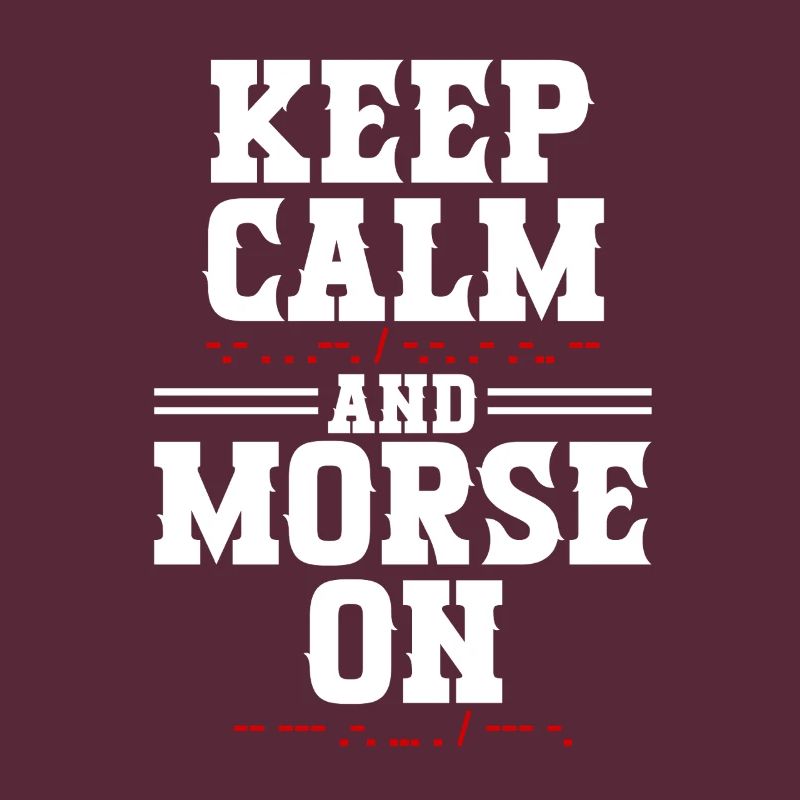 Morsecode Morse Code Keep Calm And Morse On