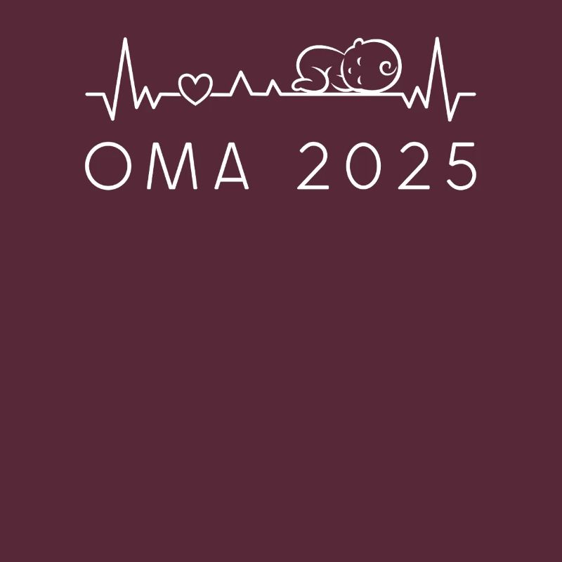 Grand-mère 2025 bébé Heartbeat Pulse Offspring annonce