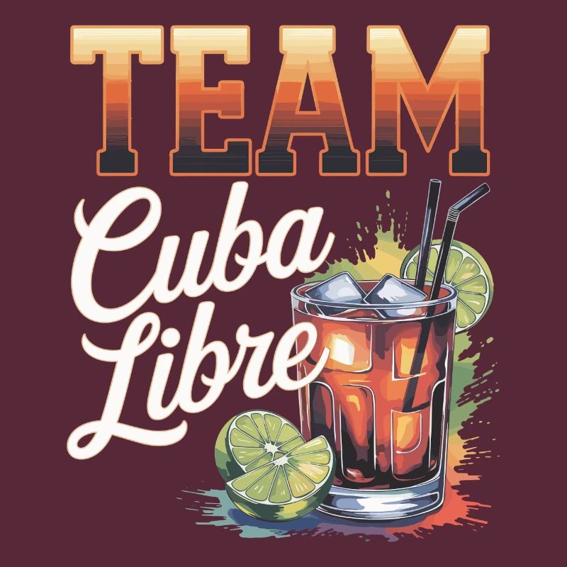 Cocktail Bartender Team Cuba Libre