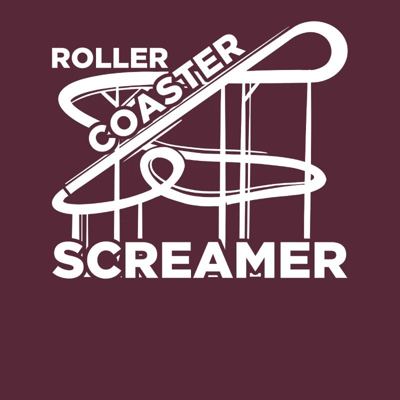 Freizeitpark Roller Coaster Screamer Achterbahn