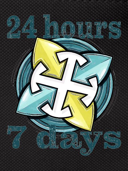 24 hours 7 days