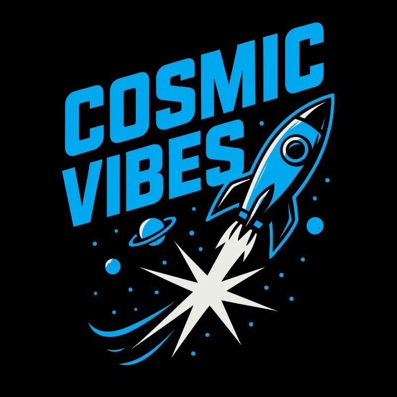 Space nerd design galaxy explorer cosmic