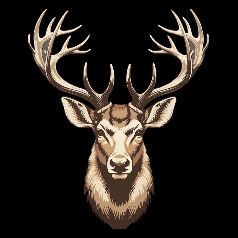 Chasse, chasse, chasse, chasse, cerf, bois de cerf, cerf,