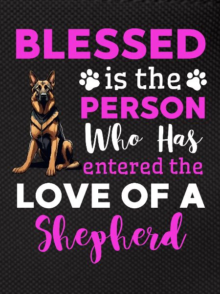 German Shepherd Dog Saying